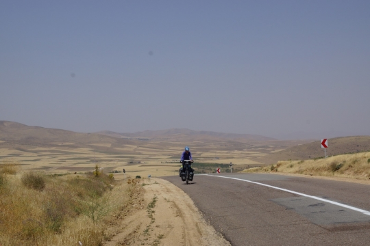 Susanne on the road