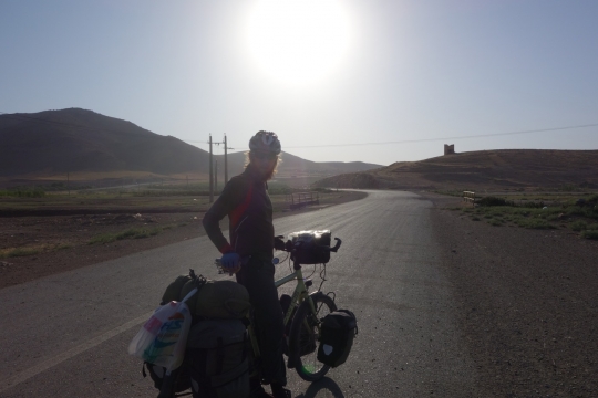 Martin on bike