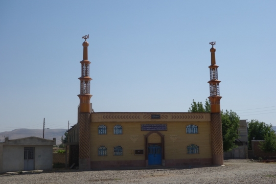 Mosque in village