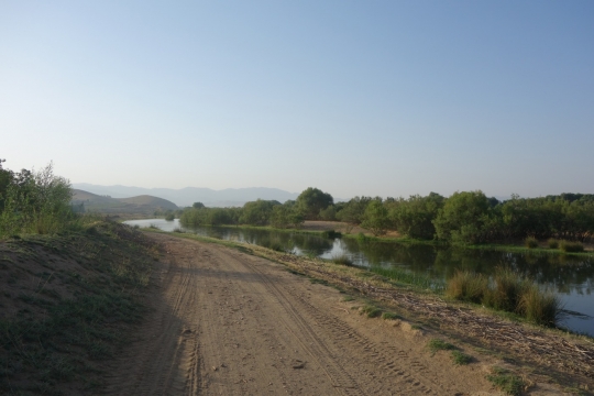 View at camp spot near Shahin Dez