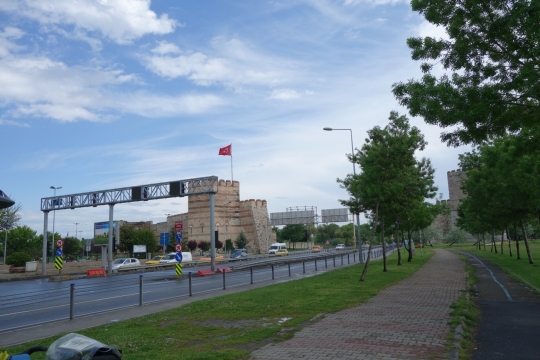 Old wall of Istanbul