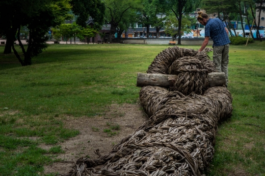 Rope for the pulling contest