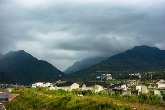 Small vacation homes and a great view