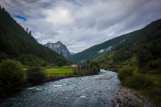 Following another river