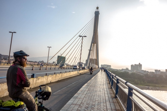 At the Mekong river