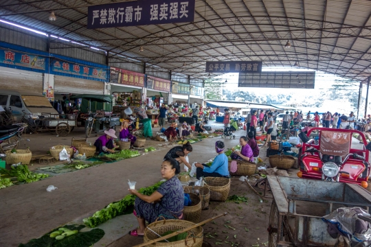 Market in Mengla