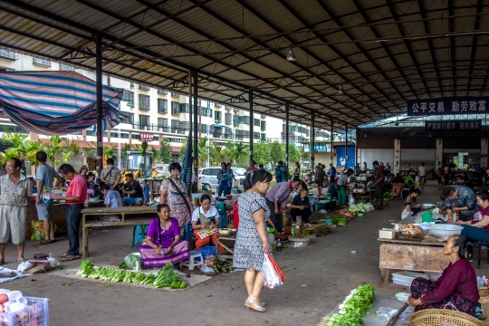 Market in Mengla