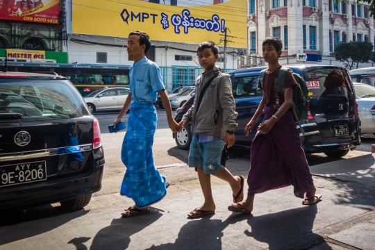 Boys in Yangon