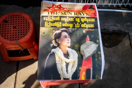 Political front page