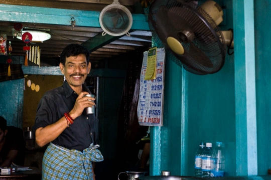 The waiter