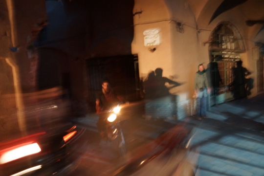 Old city of Yazd by night