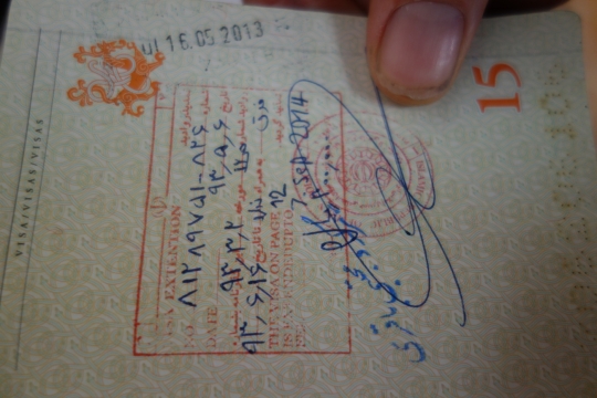 Visa extension