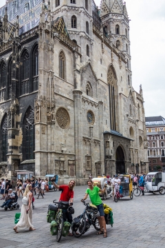 Arrival in Vienna