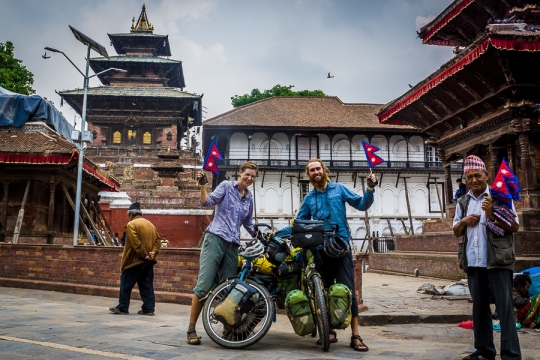 Arrival in Kathmandu