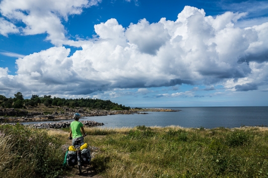 Beautiful coast of Bornholm
