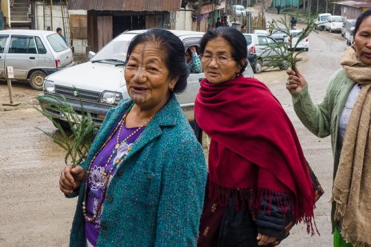 Apatani woman in Ziro
