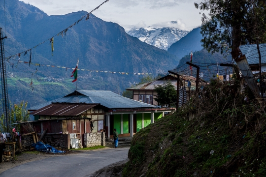 Jang town with nice views