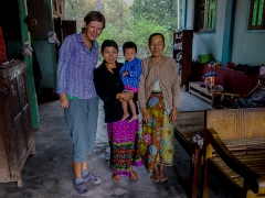 Friendly family which let us stay