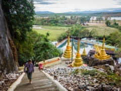 Bayin Nyi Cave and hot spring with monkeys