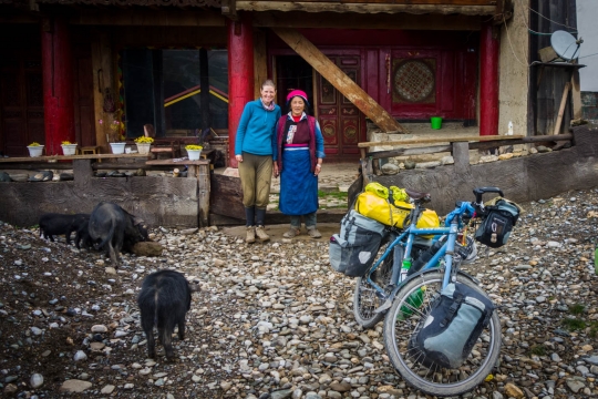 Homestay mother of family