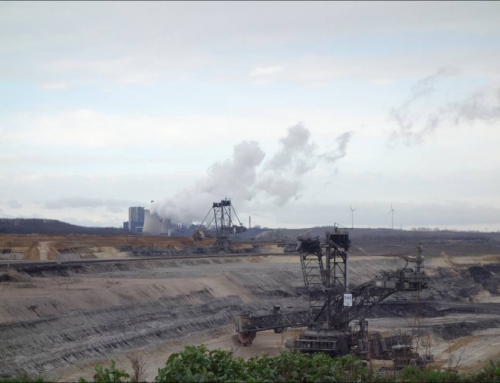 Brown coal mining in Germany
