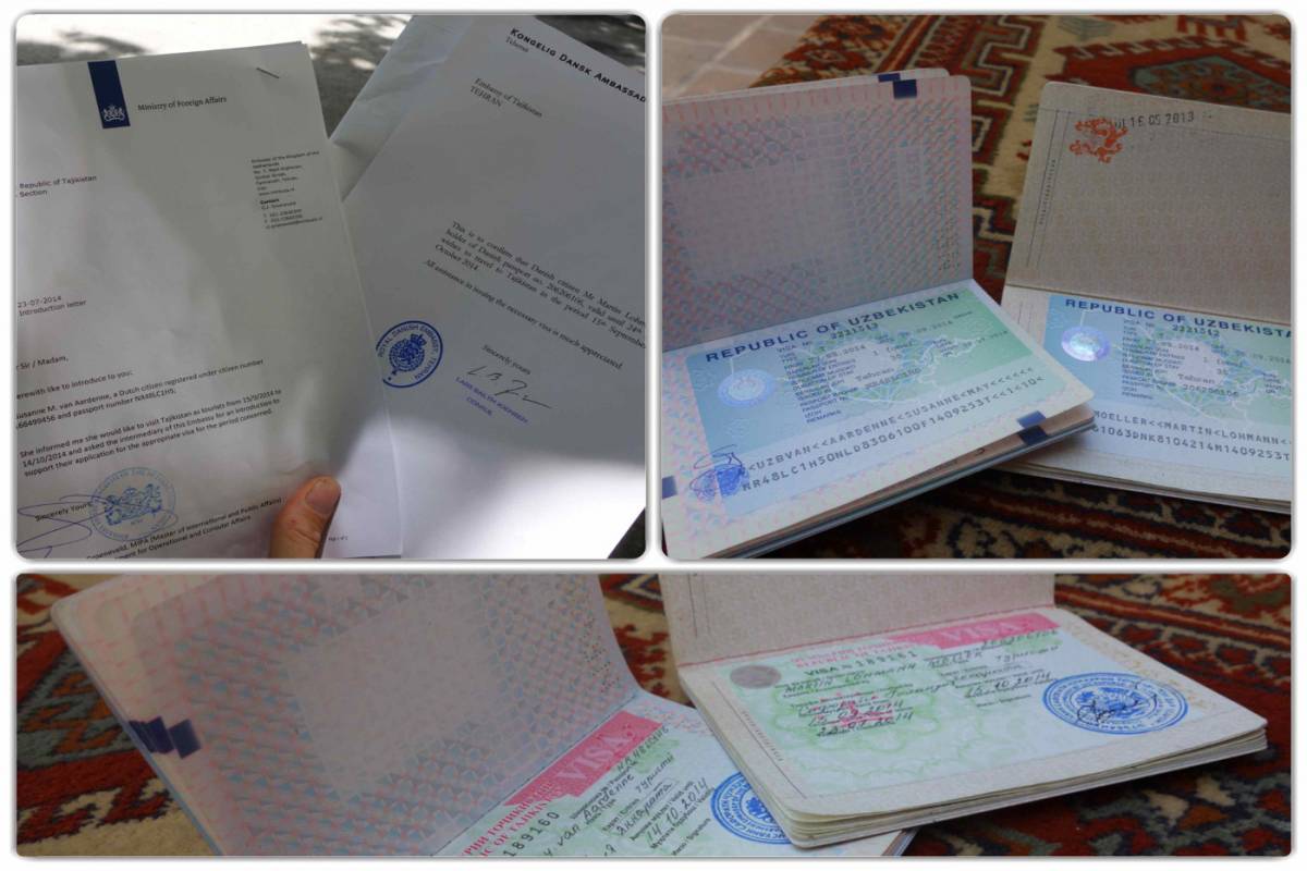 Iranian and Central Asian visa