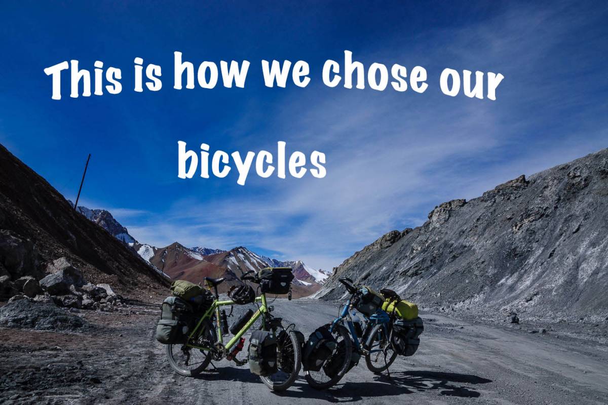 chose our bicycles
