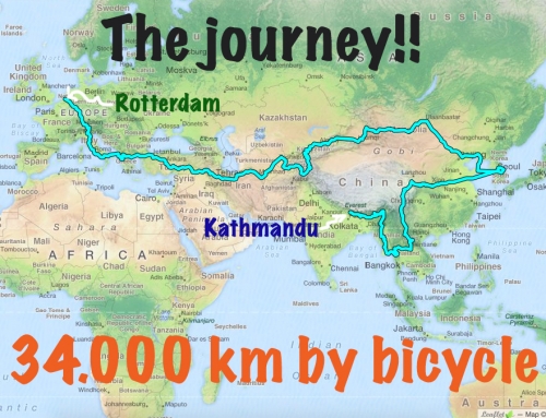 The journey Rotterdam to Kathmandu (Statistics)