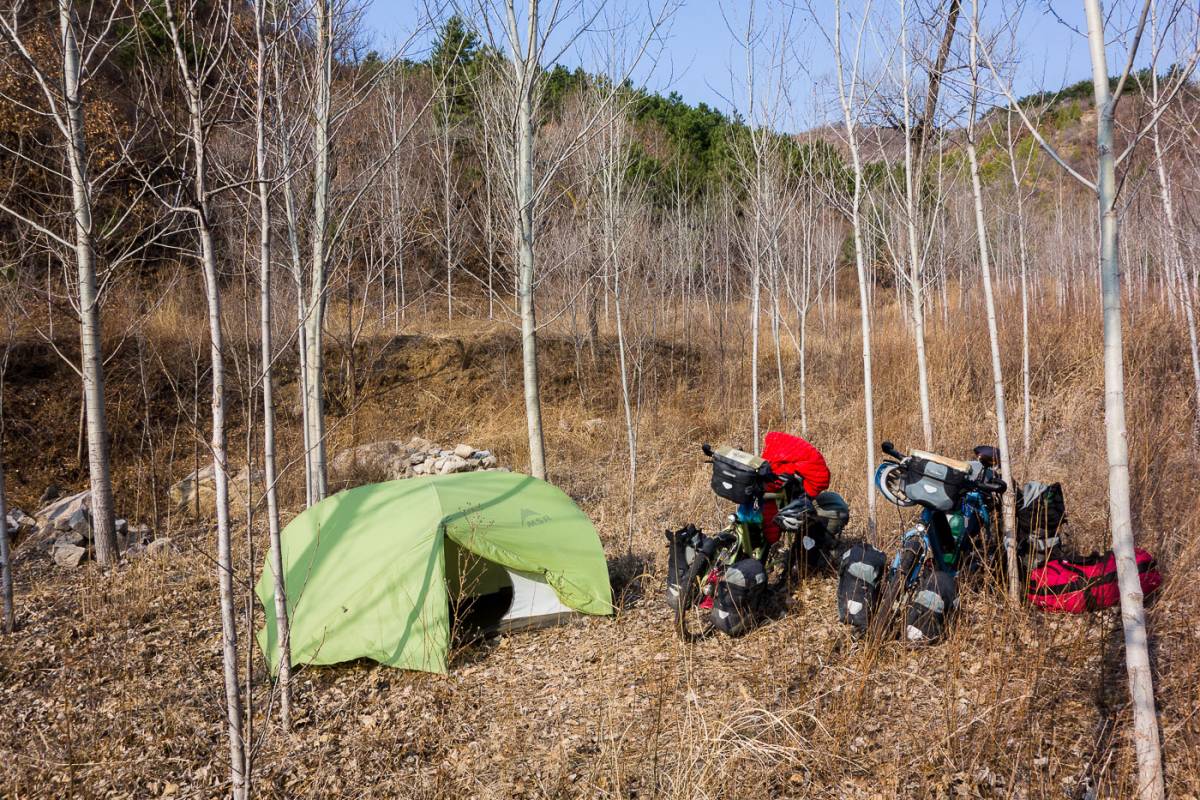 Wild camping china