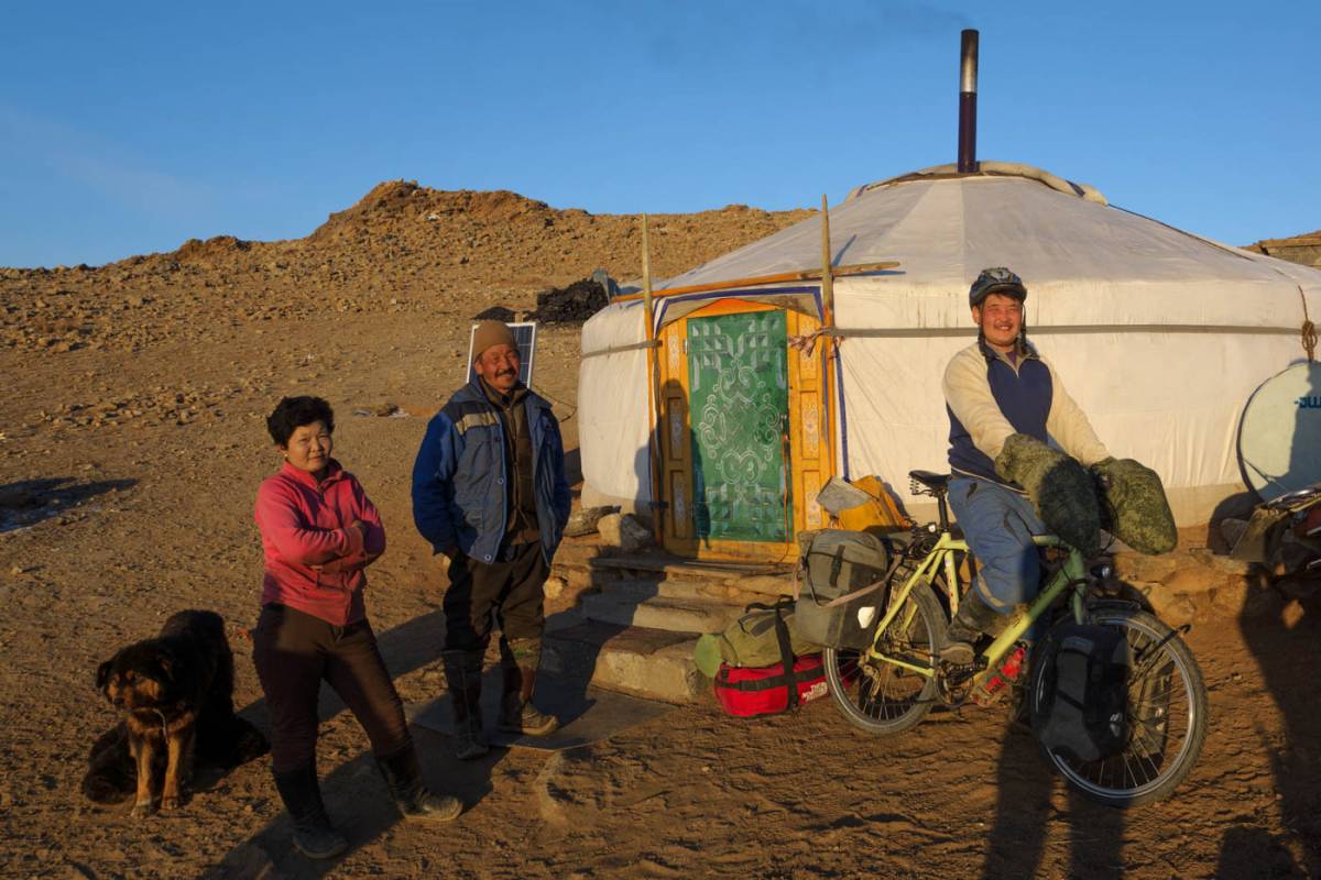 south route to Ulaanbaatar